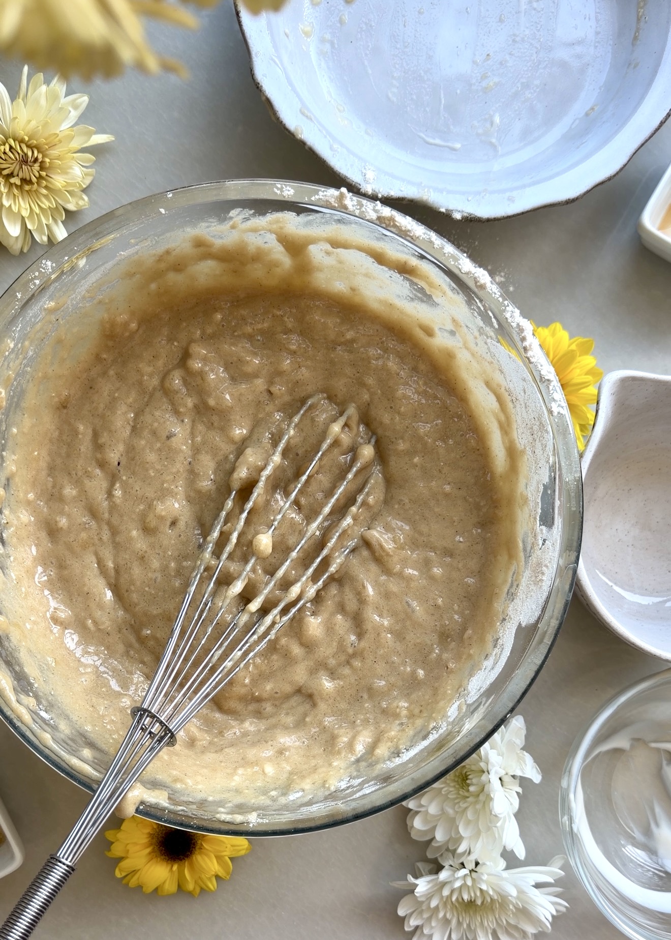 Banana Bread with Cheesecake Mousse process photo 5