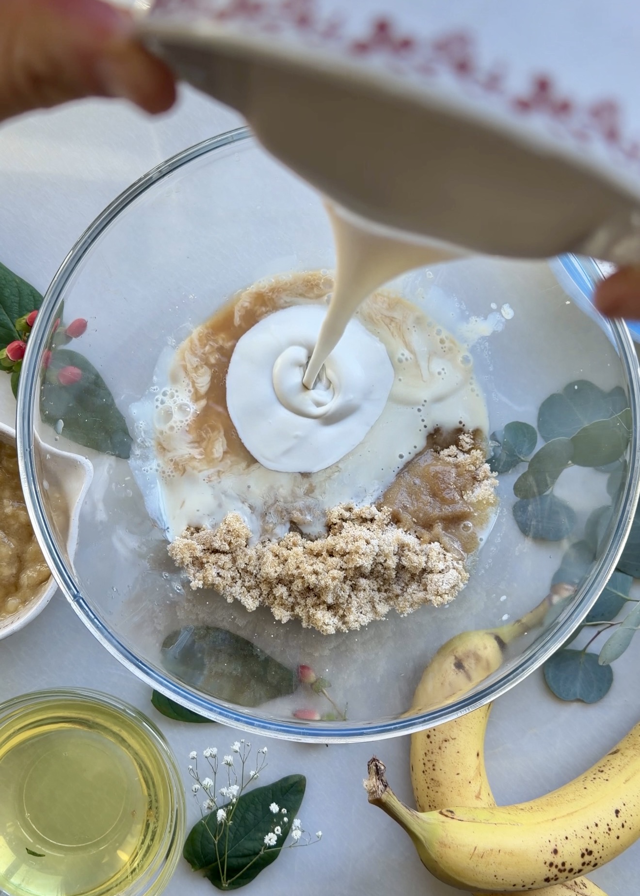 Banana Donut Loaf process photo 3