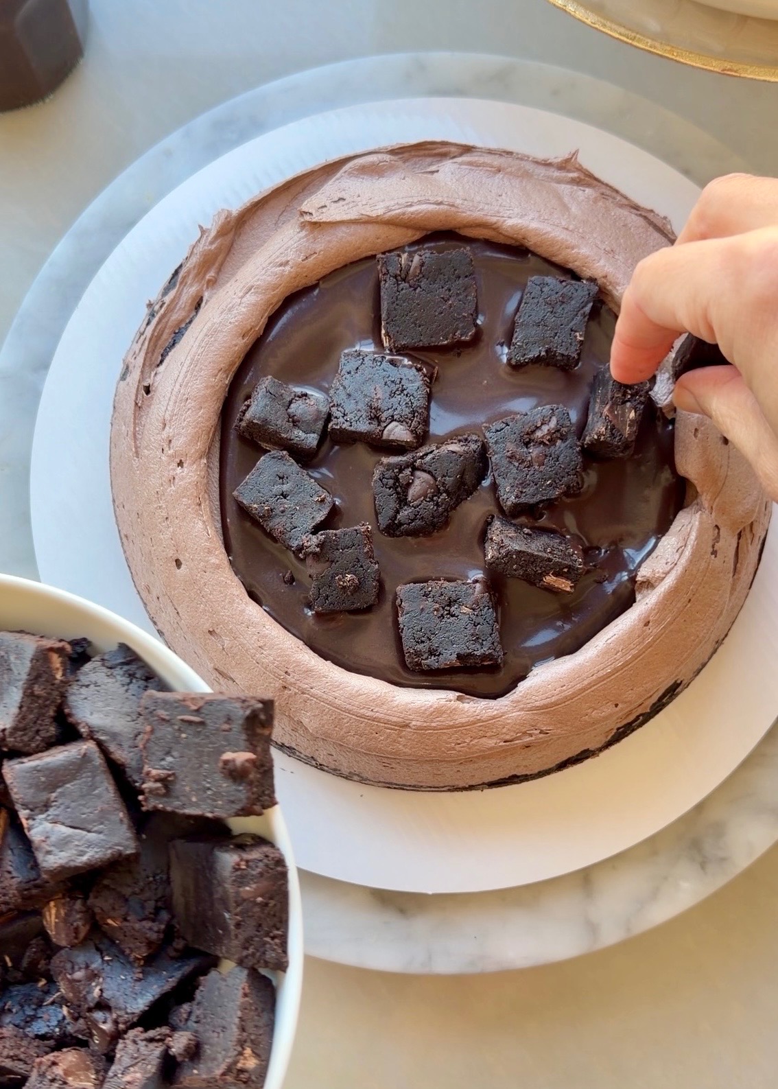 Brownie Lava Cake process photo 3