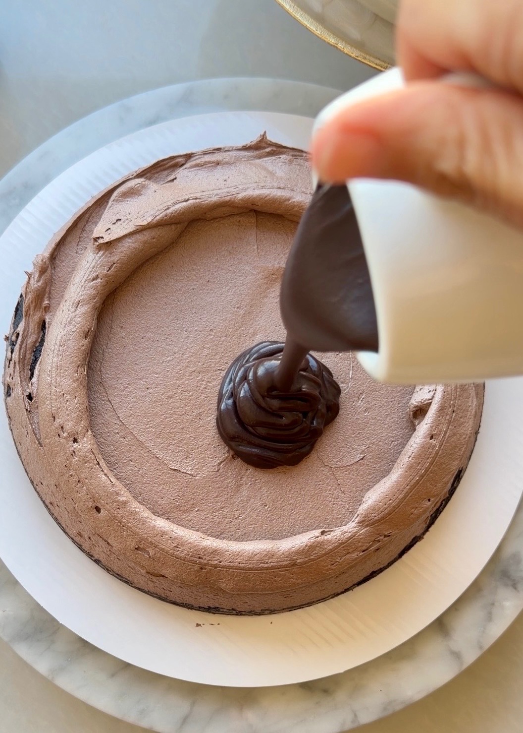 Brownie Lava Cake process photo 2