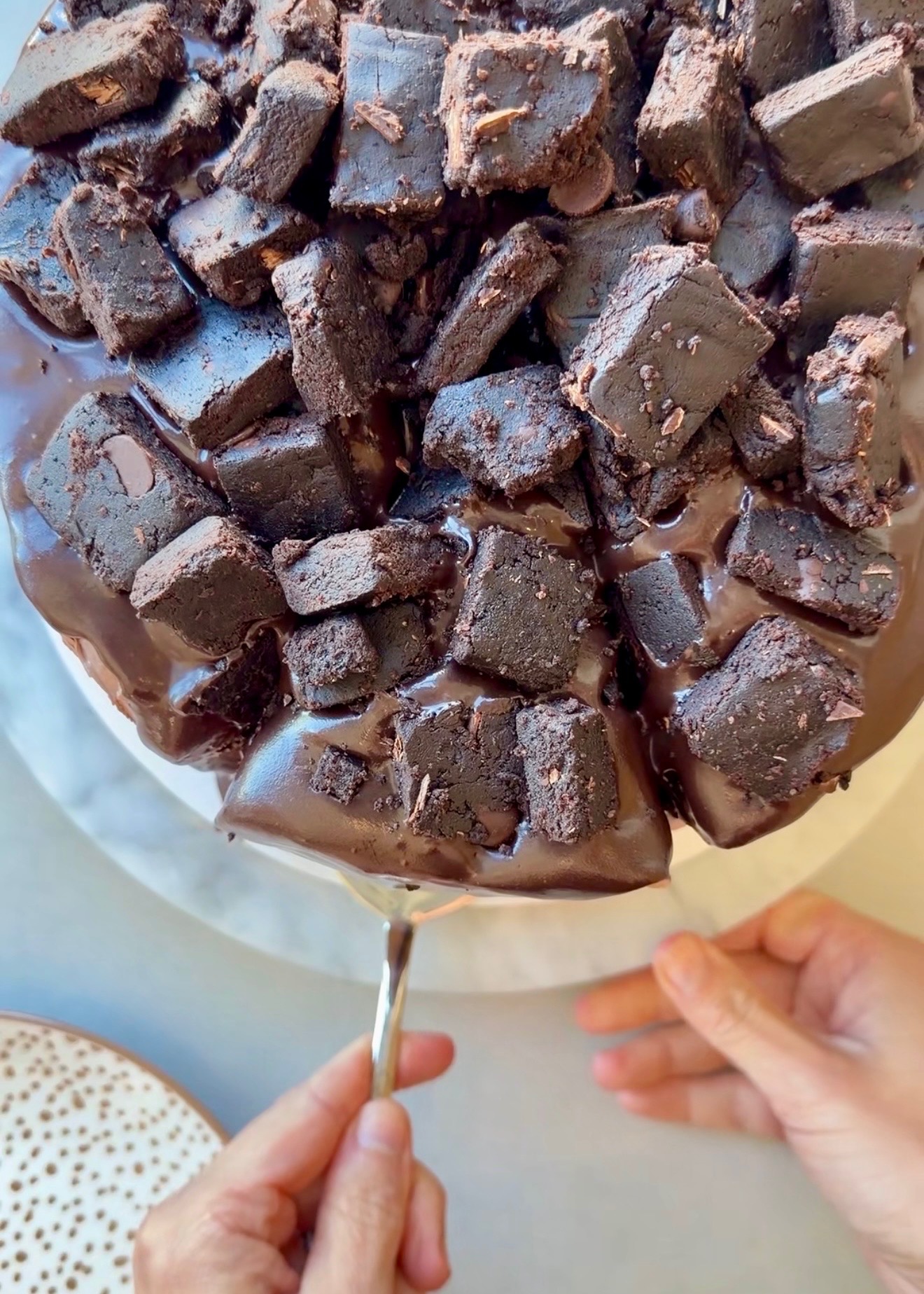 Brownie Lava Cake process photo 7