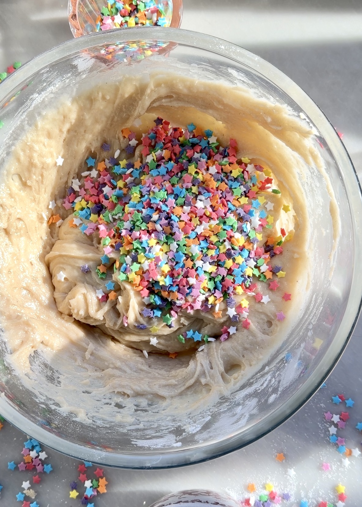 Cake Batter Donut Loaf process photo 2