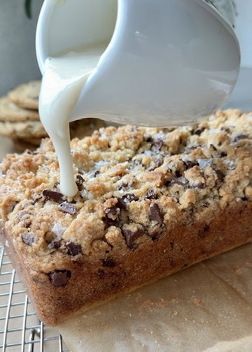 Chocolate Chip Cookie Donut Loaf process photo 4