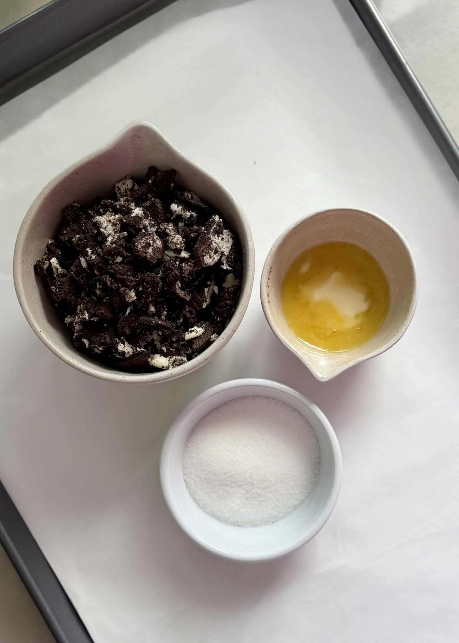 Cookies & Cream Lava Cake process photo 3