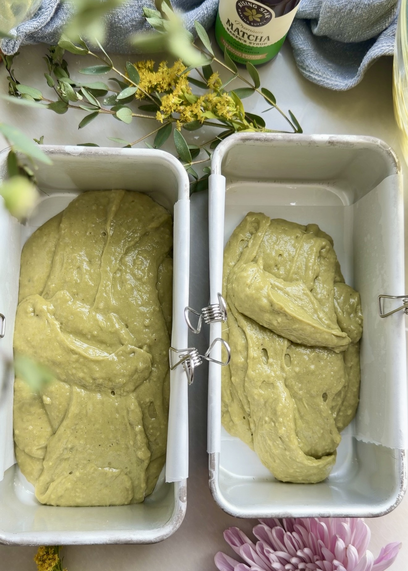 Matcha Donut Loaf process photo 4