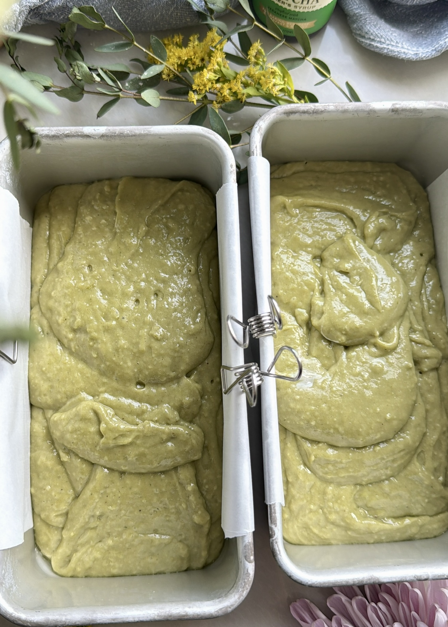Matcha Donut Loaf process photo 5