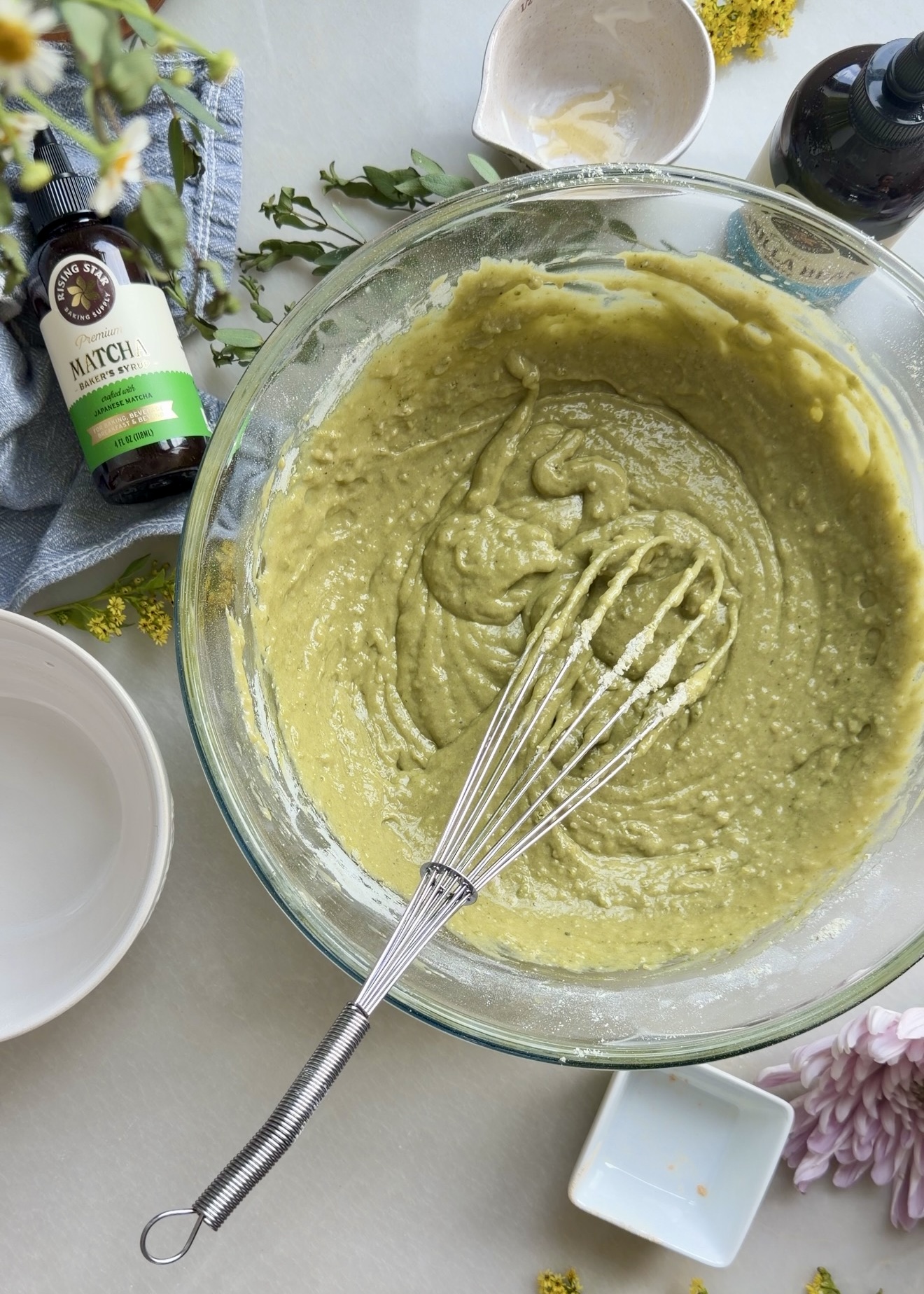 Matcha Donut Loaf process photo 3