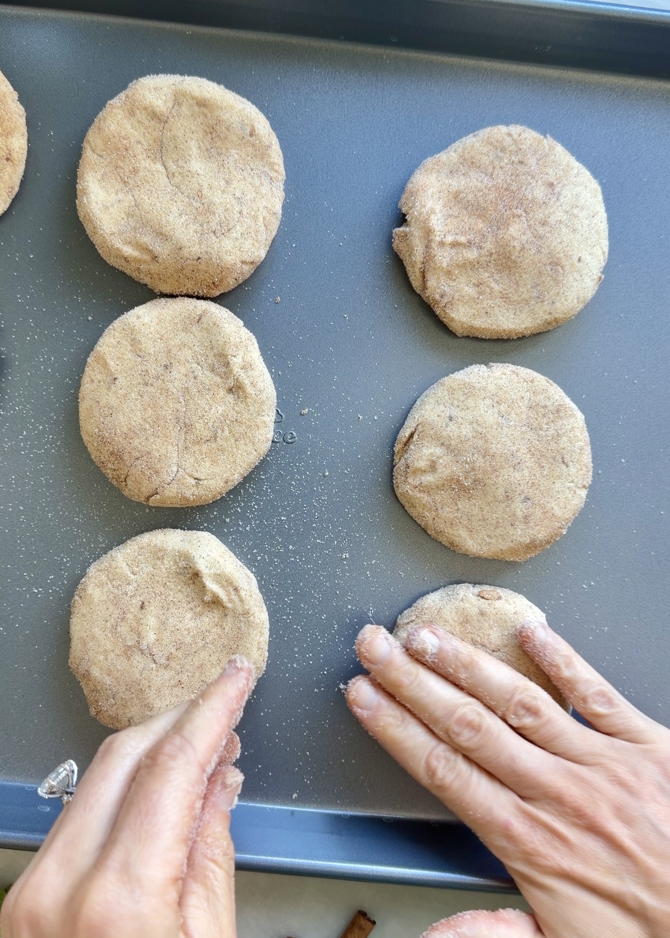 Snickerdoodle Cheesecake Cookies process photo 4