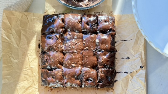 Warm Mocha Poke Cake process photo 7