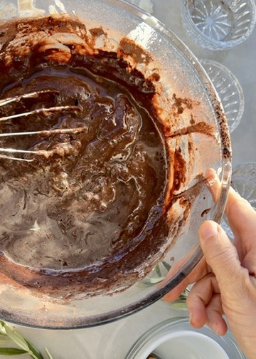 Warm Mocha Poke Cake process photo 5
