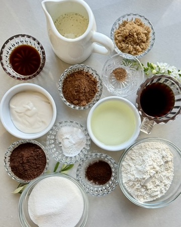 Warm Mocha Poke Cake process photo 1